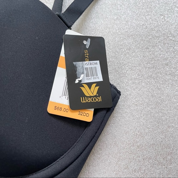 Wacoal Red Carpet Strapless Black Underwire Bra Size 32DD NWT - Picture 4 of 6